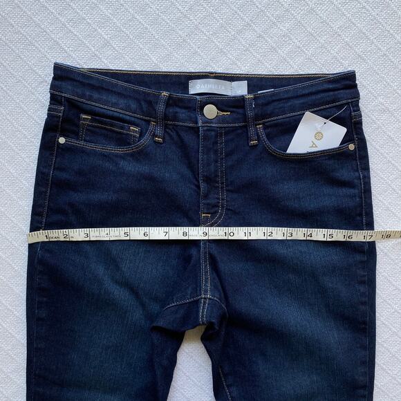 NWT Athleta Sculptek Ultra Skinny Jean High Rise Stretch Midnight Denim Size 8P - Picture 11 of 14